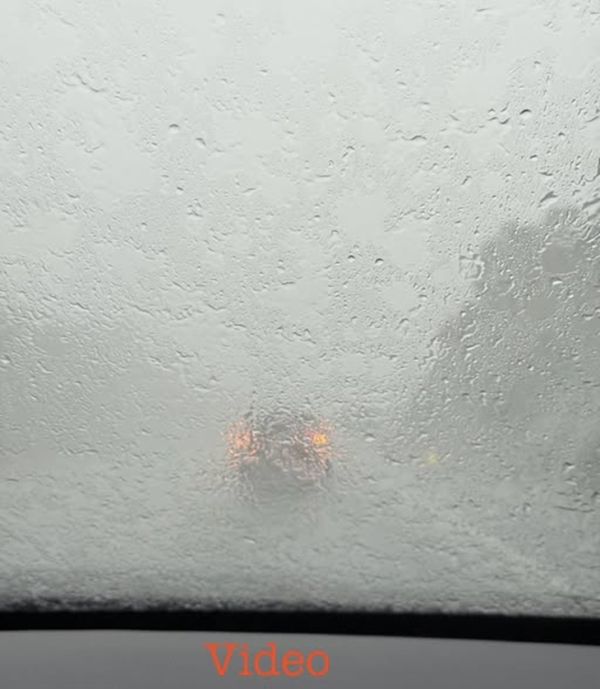 lái xe trong mưa bão - Ảnh 2.