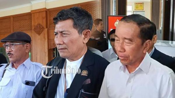 TEMAN JOKOWI - Jokowi dan Rekan SMAnya. Mereka sempat bertemu setelah Jokowi diperiksa polisi selama 3 jam. Sejumlah teman SMA Jokowi ikut diperiksa hari ini di Mapolresta Solo (23/7/2025).