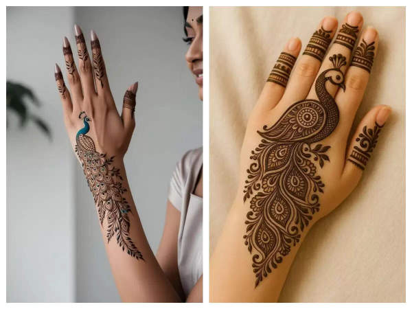 Simple Mehndi Designs for Hariyali Teej 2025