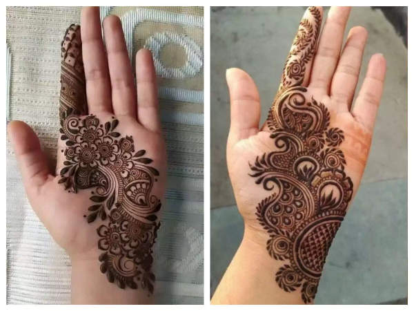 Simple Mehndi Designs for Hariyali Teej 2025