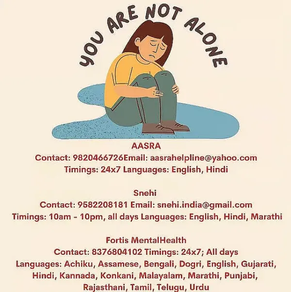 If you or anyone you know is struggling with suicidal thoughts, seek help here: 