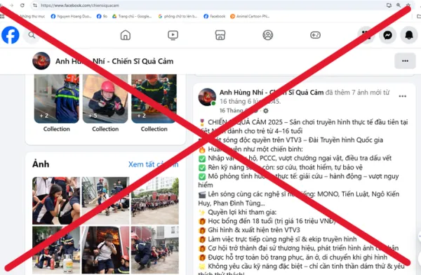 Cảnh báo: Chiến sĩ quả cảm nhí tuyển thí sinh là tin giả! - Ảnh 2. Chiến sĩ quả cảm - Ảnh 2.