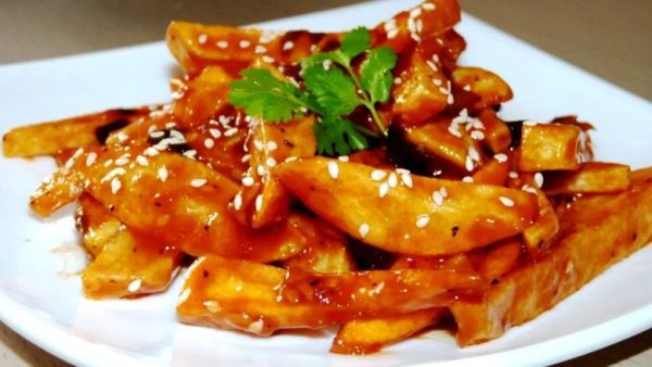 Honey Chilli Potato Ingredients