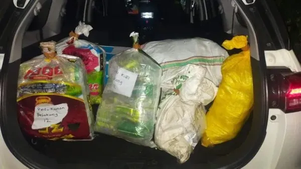 Penampakan 80 Kg Paket Sabu yang Digagalkan Bareskrim di Sulsel