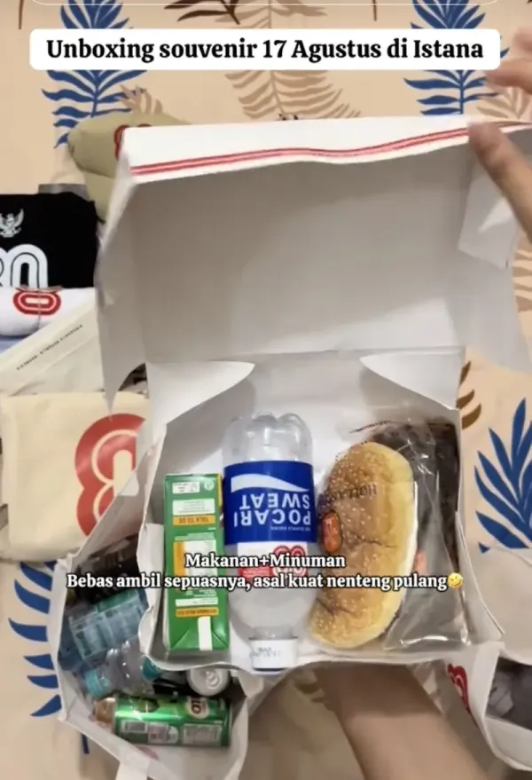 Yuk! Intip Suvenir Makanan dan Minuman di Upacara 17 Agustus Tahun Ini