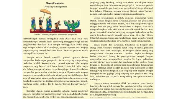 KUNCI JAWABAN - Bacaan untuk soal Bahasa Indonesia Kelas 12 SMA Bab 1 Halaman 11