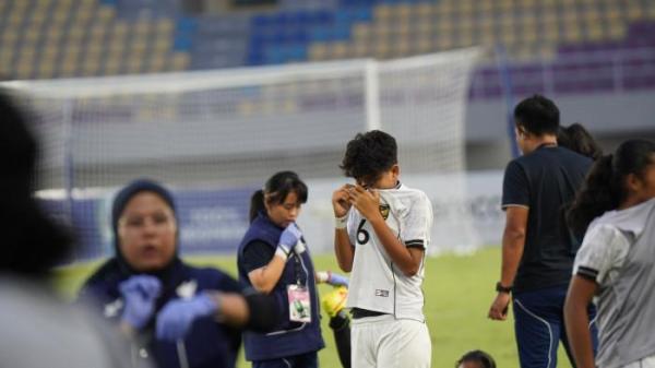 Pemain Timnas Putri U16 Indonesia, Oedaijah Oshea Sarinah di Piala AFF Wanita U16 2025