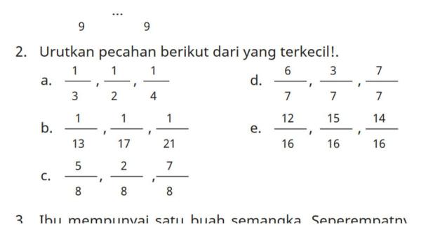 Soal Uji Kompetensi Matematika untuk SD/MI Kelas IV