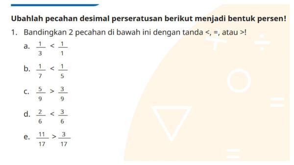 Jawaban Soal Matematika untuk SD/MI Kelas IV