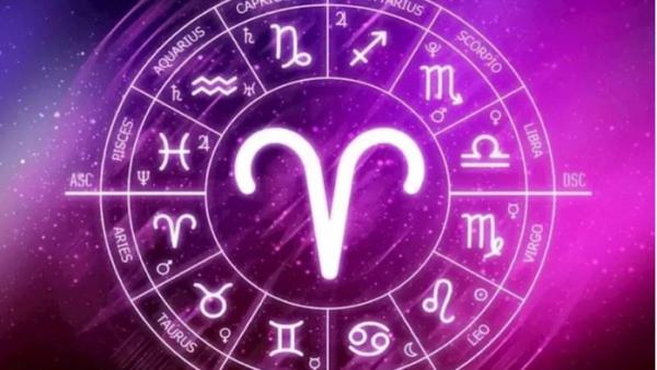 Ilustrasi zodiak Aries.