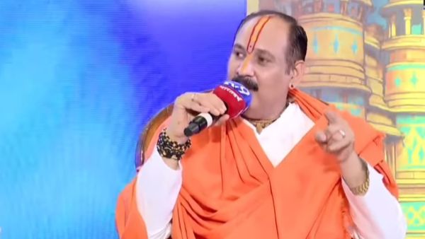 'If the navel is seen, the woman will not be safe'? Kathak Pradeep Mishra gave clarification on his statement 'If the navel is seen, the woman will not be safe'? Kathak Pradeep Mishra gave clarification on his statement