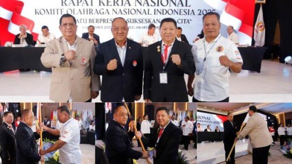 Rapat Kerja Nasional (Rakernas) Komite Olahraga Nasional Indonesia (KONI) Tahun 2025 yang termasuk dalam rangkaian Indonesia Sport Synergy Summit (ISSS) resmi ditutup oleh Ketua Umum KONI Pusat Letjen TNI Purn Marciano Norman pada Sabtu 6 September 2025, di Jakarta International Convention Center (JICC) Senayan, Jakarta.