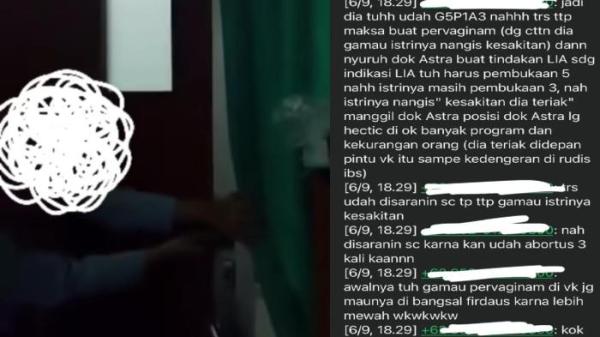 KEKERASAN TERHADAP DOKTER - Viral di jejaring media sosial, dugaan kekerasan terhadap dokter di RSI Sultan Agung Semarang yang diduga dilakukan seorang oknum dosen Fakultas Hukum asal Unissula.