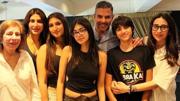 Karishma Kapoor with Sanjay Kapur