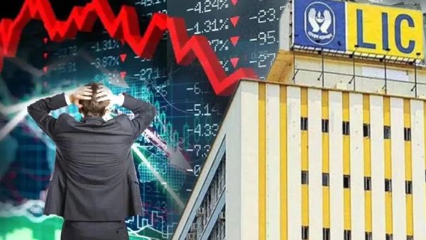 LIC shares fell by 15% in a year, 22 crore shareholders lost like this