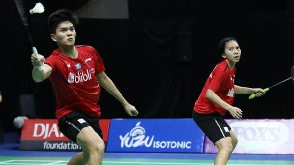 Pasangan ganda campuran Indonesia di PBSI Home Tournament, Adnan Maulana/Mychelle Crhystine Bandaso.