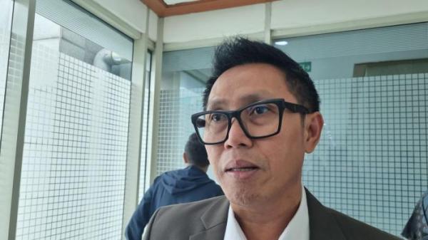DINONAKTIFKAN - Sekretaris Jenderal (Sekjen) PAN Eko Hendro Purnomo atau dikenal Eko Patrio di Gedung DPR RI, Jakarta, Kamis (5/12/2024).