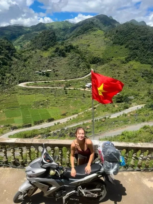 Sofia in Ha Giang. Photo: NVCC