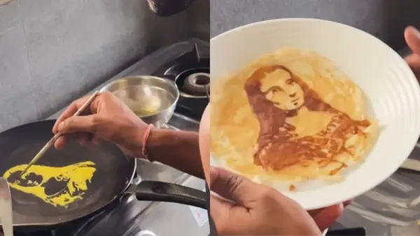 Kreasi Unik Telur Dadar Mona Lisa