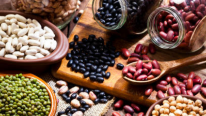 The pulses and beans needed for the body