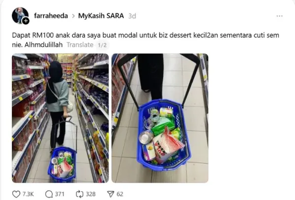 Keren! Dapat Modal Bantuan Rp 300 Ribu, Mahasiswi Ini Jualan Kue Batik
