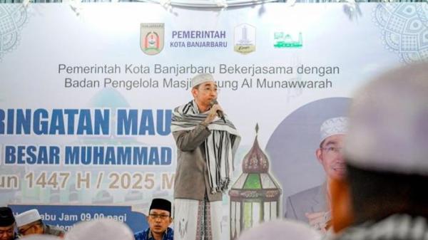 MAULID-Peringatan Maulid Nabi Muhammad SAW di Masjid Agung ss