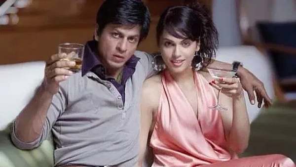 Shah Rukh Khan and Isha Koppikar