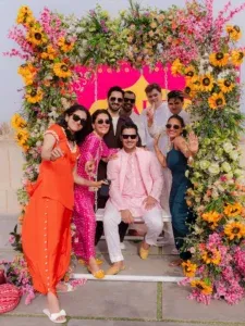 Ayeza Khan shares colourful glimpses from brother’s dholki