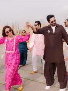 Ayeza Khan shares colourful glimpses from brother’s dholki