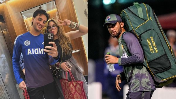 Shaheen Afridi again insulted ... Abhishek Sharma's sister said such a thing on the road, video viral