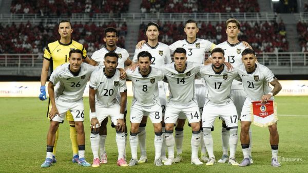 Foto kesebelasan Timnas Indonesiasaat melawan Lebanon dalam pertandingan FIFA Matchday di Stadion Gelora Bung Tomo, Surabaya pada Senin (8/9/2025) malam. Tribun Solo/Muhammad Nursina