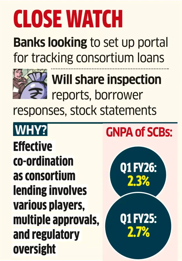 Banks Plan Common Portal to Track Consortium Loans