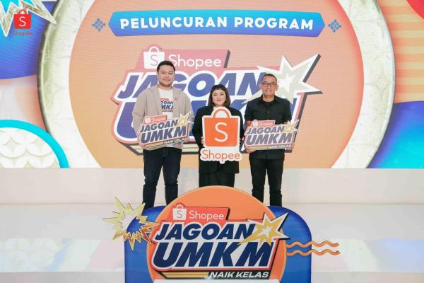 SHOPEE JAGOAN UMKM - Program kompetisi UMKM perdana dari Shopee bersama 20 besar finalis Jagoan UMKM. (istimewa)