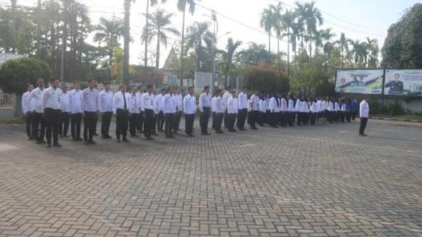 Suasana upacara peringatan Hari Kesaktian Pancasila 2025