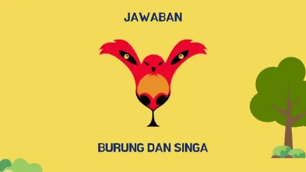 Ada yang tidak bisa lihat dua hewan tersebut?