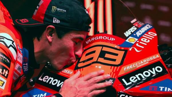 CIUM MOTOR - Marc Marquez Ungkap Kelemahan Mengejutkan Ducati Desmosedici di MotoGP Hungaria foto di capture dari X.Com pada 23 Agustus 2025. 