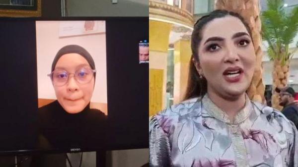 AYU DAN ASHANTY - Ayu Chairun Nurisa (kiri) dan Ashanty (kanan). Ayu angkat bicara di hadapan awak media mengenai alasan di balik dugaan perampasan aset yang dilakukan pihak Ashanty.