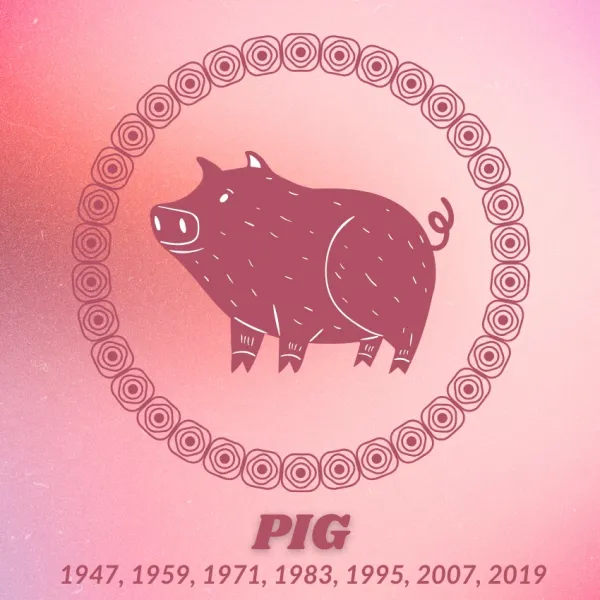 pig chinese zodiac signs luck love October 8 2025