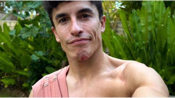 CEDERA MARC MARQUEZ - Pembalap tim Ducati, Marc Marquez, memberikan update setelah dirinya terkena cedera saat membalap di MotoGP Mandalika 2025, Minggu (5/10/2025).