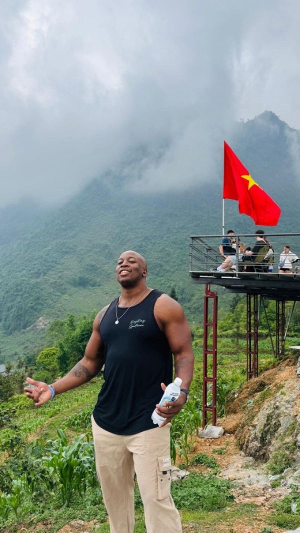 Markeiz Ryan during a trip to Ha Giang Province in Feb. 2025. Photo courtesy of Markeiz Ryan