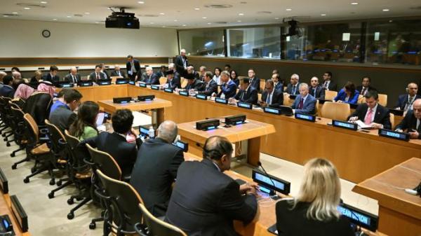 MESIR IKUTI KTT-PBB - Foto diunduh dari Facebook Kabinet Mesir, Kamis (25/9/2025). Mewakili Presiden Mesir El-Sisi, Perdana Menteri Mesir Mostafa Madbouly menghadiri pertemuan internasional di markas besar PBB di New York, AS, pada Rabu (24/9/2025).