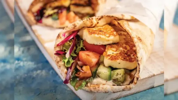 Paneer Bhurji Wraps