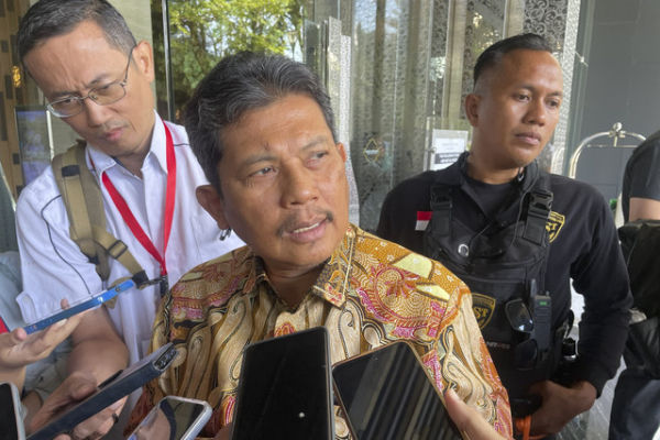 Direktur Utama BPJS Kesehatan, Ali Ghufron Mukti saat ditemui usai acara Satya JKN Awards 2025 di Jakarta Pusat, Selasa (14/10/2025).  Foto: Najma Ramadhanya/kumparan