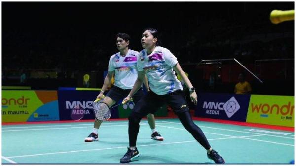 Ganda campuran asal Indonesia, Adnan Maulana/Indah Cahya Sari Jamil.