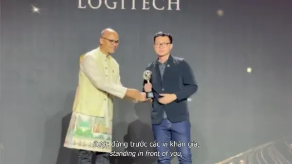 Logitech ला एशिया पॅसिफिक एंटरप्राइझ अवॉर्ड्स 2025 मध्ये प्रेरणादायी ब्रँड पुरस्काराने सन्मानित