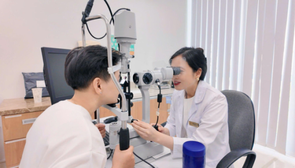 The Vinmec-Alina Control Unit applies international-standard diagnostic and treatment technologies to design personalized care plans for each child. Photo courtesy of Alina International Eye Hospital