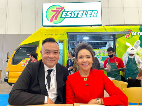 Founder BESPOK3, Yudi Loefti dan Founder & CEO Es Teler 77, Yenny Widjaja. Foto: Salsha Okta Fairuz/kumparan