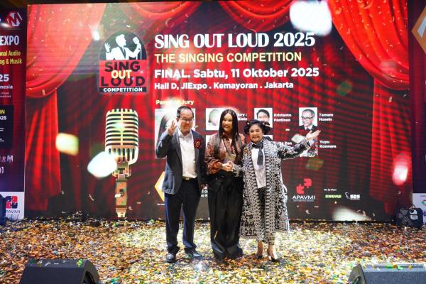 SING OUT LOUD 2025 - Ajang SING OUT LOUD 2025 sukses digelar di JIExpo Kemayoran dengan partisipasi ratusan peserta dari seluruh Indonesia. Krista Exhibitions siap hadirkan SING OUT LOUD 2026 yang lebih besar dan spektakuler.