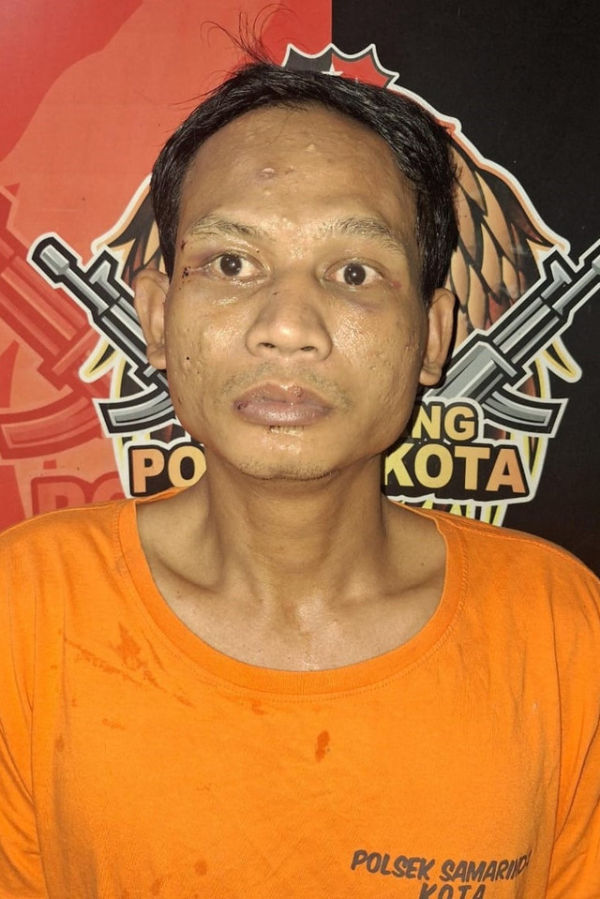 Tampang tahanan Polsek Samarinda yang kabur. Foto: Dok. Istimewa