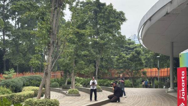 Suasana di Tebet Eco Park, Jakarta, Senin (20/10/2025). Foto: Amira Nada Fauziyyah/kumparan